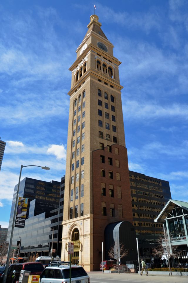 wieża zegarowa w Denver